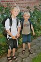 Anders & Søren på vej i skole